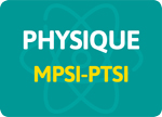 Livre de Physique MPSI-PTSI exercices première année